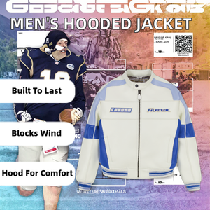 Chaqueta Deportiva Casual Elegante para Hombre JAC22 JK6506 de Piel de Oveja de Invierno, Delgada, con Cremallera Frontal, Cortavientos, de Secado Rápido y Resistente al Desgaste - Product Image 2