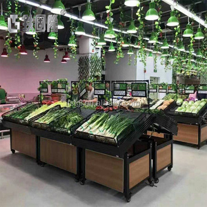 Exhibidores de Frutas y Verduras de Plástico, Metal, Acero y Madera para Supermercados, Estantes y Repisas - Product Image 6