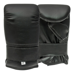 Gants de boxe d'entraînement en cuir professionnels, mitaines de frappe pour sac de boxe en cuir de vachette professionnel - Product Image 1