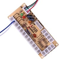 Carte de joystick USB/5P DIY Arcade, contrôle sans délai pour accessoires de jeu, joysticks de combat pour PC et manettes de jeu