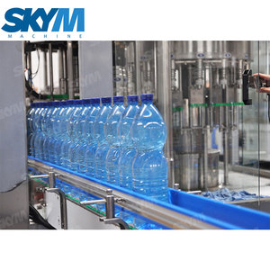 Skym Tự Động 4000 5000bph Nhựa Đóng Chai Nước Uống Đóng Chai Nhà Máy Làm Đầy Chất Lỏng Rửa Và Đóng Nắp Máy - Product Image 4