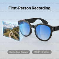 Gafas Inteligentes ChatGPT con Traductor de Video, Algoritmo Debounce, Pantalla Deportiva, Cámara, Gafas con IA para Escuchar y Diálogo con IA