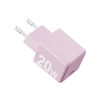 Adaptateur chargeur mural USB C PD 20W avec prise EU, câble de charge en gros