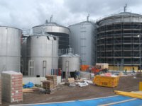 Réservoirs composites Schumann Tank 2044m boulonnés en acier inoxydable pour le traitement de l'eau potable, de l'alcool et des eaux usées