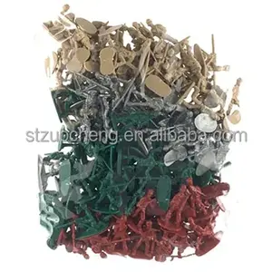 Pas cher 200pcs en <span class=keywords><strong>plastique</strong></span> <span class=keywords><strong>vert</strong></span> jouet <span class=keywords><strong>soldat</strong></span> 4 couleurs enfants jouet mini armée hommes <span class=keywords><strong>soldat</strong></span> figure jouer ensemble - Product Image 2