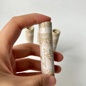 Emballage en tube de papier kraft avec impression personnalisée pour baume à lèvres, déodorant, rouge à lèvres avec logo personnalisé - Product Image 5