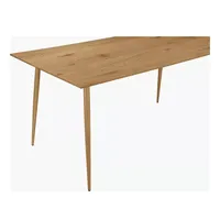 Ensemble de meubles de salle à manger de luxe en bois MDF table à manger à bas prix d'usine