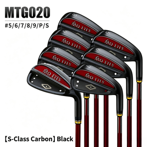 Ensemble de clubs de golf en titane pour débutants, pour gauchers (12 clubs, tiges en acier graphite, poignées en caoutchouc) 020 Conception pour droitiers - Product Image 5