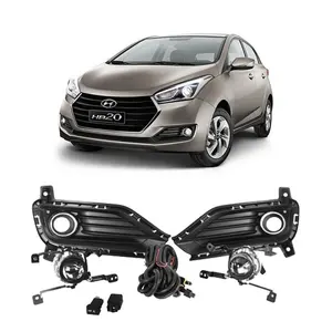 auto parts replacement body kit fog light lamp for hyundai hb20 2016 2017 2018 2019 2020