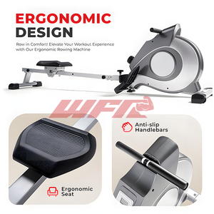 WFR nouveau <span class=keywords><strong>rameur</strong></span> en aluminium d'aviation équipement de gymnastique <span class=keywords><strong>rameur</strong></span> système de contrôle <span class=keywords><strong>électromagnétique</strong></span> <span class=keywords><strong>rameur</strong></span> intelligent - Product Image 5