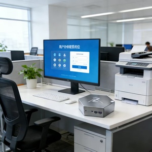 Mini <span class=keywords><strong>PC</strong></span> Hôte avec Prise en Charge Multi-Utilisateurs, Connexion Rapide, Isolation des Données, Wi-Fi 6 pour Bureaux, Espaces de Coworking et Stations de Travail - Product Image 2