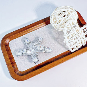 Adornos <span class=keywords><strong>de</strong></span> Lujo para Zapatos, Diseño <span class=keywords><strong>de</strong></span> Estrella Metálica con Pedrería, Chapados en Oro, Multicolores, para Mujeres, Zapatos Tipo Clog - Product Image 3