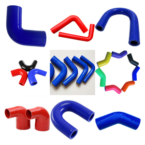 Fabricant de tuyaux en caoutchouc et <span class=keywords><strong>silicone</strong></span> à coude à 90 degrés sur mesure OEM, renforcé 4 plis pour radiateur automobile, refroidisseur intermédiaire, admission de turbo - Product Image 1