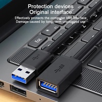 Xput Hochgeschwindigkeits-USB 3.0 Typ A Stecker auf Buchse Kurzes Verlängerungskabel 0,5M 1M 1,5M 2M 3M 5M Verschiedene Längen für USB-Peripheriegeräte