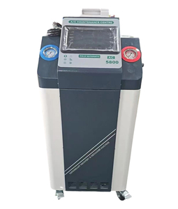 Machine de remplissage et de récupération de réfrigérant A/C entièrement automatique Jidbao Advanced pour R134A / R1234YF, pour l'entretien automobile, multilingue - Product Image 1