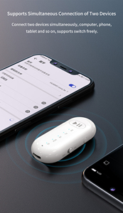 Émetteur-récepteur Bluetooth 5.4 <span class=keywords><strong>pour</strong></span> avion, adaptateur <span class=keywords><strong>sans</strong></span> <span class=keywords><strong>fil</strong></span> 2-en-1 <span class=keywords><strong>pour</strong></span> écouteurs, essentiels de voyage, AUX 3,5 mm <span class=keywords><strong>pour</strong></span> TV de vol, autoradio - Product Image 4