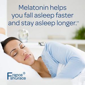 Complément de mélatonine 10 mg pour adultes, aide au sommeil nocturne, capsules de mélatonine pour le sommeil - Product Image 4
