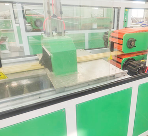 <span class=keywords><strong>Profil</strong></span>é de panneau de décoration murale en plastique <span class=keywords><strong>PVC</strong></span> PE WPC fabriqué en Chine Machine d'extrudeuse Equipement de fabrication <span class=keywords><strong>pour</strong></span> la décoration - Product Image 4