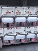 WANGERBAO Personalizable Top Double-Deck Gacha Cápsula Juguetes Máquina expendedora Máquina de muñecas de metal Aceptador de monedas para centros comerciales