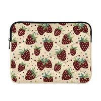 Housse pour ordinateur portable matelassée, étui pour ordinateur portable antichoc avec motif de fruits tropicaux, sac de protection pour ordinateur portable de 13/14/15 pouces