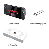 Console de jeu portable M27 écran IPS 7 pouces EmuELEC Linux télévision multijoueur Consoles de jeux vidéo en ligne pour PSP PS1