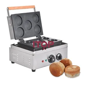 Wheel Pie Cake Obanyaki Making Machine Street food business 220V/50Hz-110V/60Hz rotating obanyaki maker