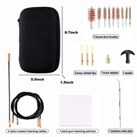 16 Kits de Nettoyage Universels, Équipés de Câbles Flexibles et de Brosses en Nylon et Laiton, Adaptés aux Accessoires de Chasse