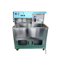 Grande capacité de 20 paires de chaussures chaussures machine à laver entièrement automatique équipement de lavage et de séchage des chaussures baskets dispositif propre