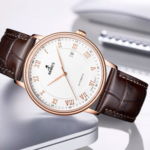 PT5000 orologio da uomo meccanico automatico <span class=keywords><strong>di</strong></span> lusso personalizzato in acciaio inossidabile con vetro zaffiro Ultra sottile - Product Image 2
