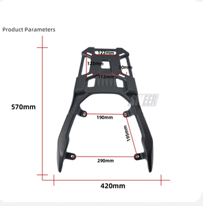 <span class=keywords><strong>Porte</strong></span>-bagages arrière en alliage d'aluminium pour moto <span class=keywords><strong>Honda</strong></span> ADV160 2023-2026 – Modifié, Vente en gros, Personnalisé - Product Image 6