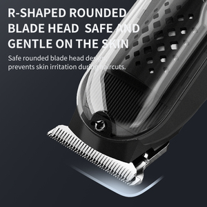 Rasoio Elettrico Trasparente per Barba da Uomo con Pettini Guida, Ricaricabile Senza Fili, <span class=keywords><strong>Piccolo</strong></span> Trimmer per Capelli - Product Image 2