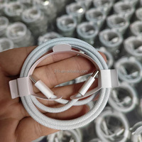 Cable USB C de 3 pies y 60 W, Cable de Carga Trenzado Tipo C a Tipo C para iPhone 15 16, Cable de Datos de Carga Rápida para iPhone 15 16 Pro