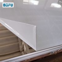 Meilleur Prix Plaque en Acier Inoxydable Série 300 Surface BA 0,13-2,0 mm 304 304L 316L 904L Feuille Décorative Miroir Soudage Découpe