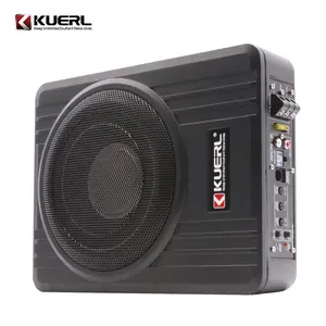 Kuerl factory price 8 inch car subwoofer audio flat subwoofer high power underseat car subwoofer