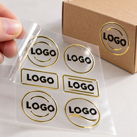 Autocollant de transfert de logo personnalisé en feuille d'argent 3D gaufré, résistant aux rayures, imperméable et anti-UV pour boîte en papier cosmétique