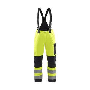 BLAKLADER - 788519773399C46 Women's Hi-Vis winter <b>trousers</b> Yellow/<b>Black</b> - EAN 7330509551202 HI-VIS <b>WORKWEAR</b> - Product Image 1