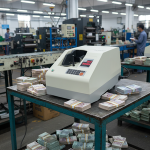 फास्ट कैश बंडल काउंटर नोट गिनती मशीन के साथ फास्ट कैश बंडल काउंटर नोट गिनती मशीन दुनिया भर में सभी बैंकनोट प्रदर्शित - Product Image 2
