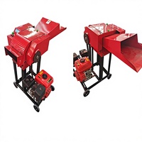 Broyeur agricole polyvalent avec moteur, facile à utiliser pour la coupe de pailles de maïs humides/sèches, d'herbe et de soie