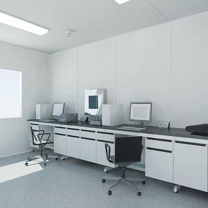 ม้านั่งด้านข้างโต๊ะในห้องปฏิบัติการที่แข็งแรงสามารถปรับฐานได้สำหรับห้องตรวจสอบหรือสถานที่ทดสอบ - Product Image 5