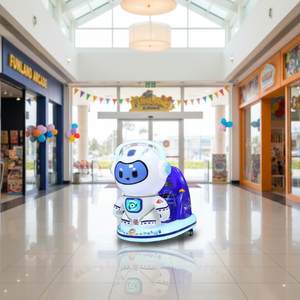 Münzbetriebene Fiberglas-Kiddie-Ride-Schaukelmaschine mit Münzakzeptor für Kinder ab 6 Jahren – Spaß für den Innenbereich - Product Image 3
