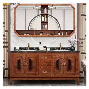 Luxe Chinese Stijl Unieke Antieke Hotel Badkamer Meubels Wc Meubels Set Thuis Badkamer Vanity