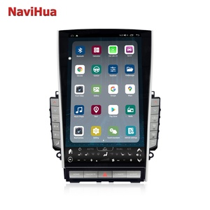 Autoradio Android Navihua 13,6 pouces style Tesla pour Infiniti Q50 Q60 2013-2019, écran vertical, navigation automatique, CarPlay, audio - Product Image 1