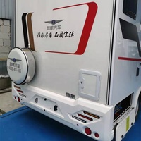 Feux arrière LED étanches E-Mark rouges 12V 24V UV PC pour camion, remorque, camping-car