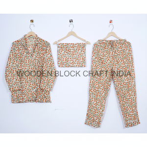 ชุดเดรสใส่ตอนกลางคืนทำด้วยมือชุดเดรสผ้าฝ้ายตัวยาวแบบถักระบายอากาศได้เอวยางยืดออกแบบลายดอกไม้ - Product Image 1