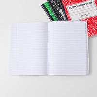 Fournisseur de cahiers d'exercices pour étudiants, couverture en papier personnalisée, cahier à lignes, papier offset, vente en gros