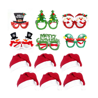 Cadeaux promotionnels chaussures de Noël personnalisées ensembles de cadeaux de Noël chapeau de Noël