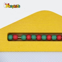 Planche à gribouiller pour enfants, planche à dessin magique en bois avec timbres W12B215