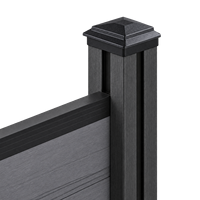Lames de clôture en composite WPC anti-UV, imitation bois profond gaufré, teck et cèdre, occultantes, pour extérieur