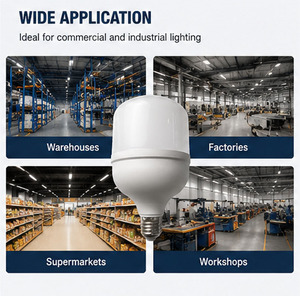 Ampoule LED à haute luminosité, ampoules à économie d'énergie, longue durée de vie, éclairage intérieur pour la maison, l'hôtel, le bureau, vente en gros, OEM - Product Image 4