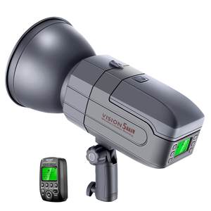 Flash de studio <span class=keywords><strong>Neewer</strong></span> Vision5 400W <span class=keywords><strong>TTL</strong></span> 2.4G HSS avec batterie au lithium (jusqu'à 500 éclairs pleine puissance), conception allemande, monture Bowens - Product Image 1